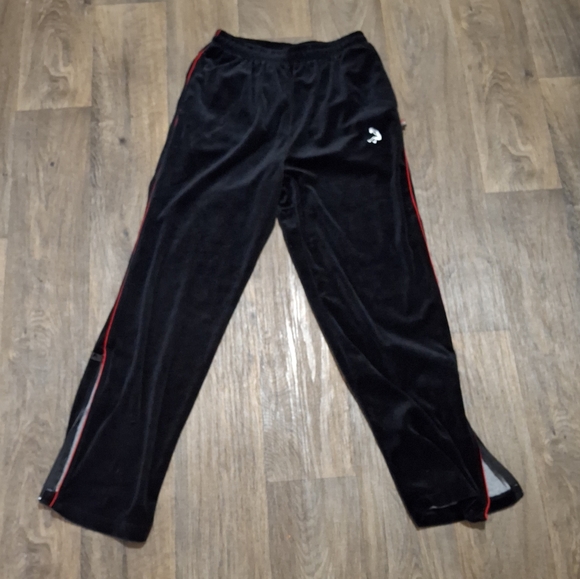 Shaquille O'Neal Bottom Side Zip Men's Velour Track Pants. - Picture 10 of 16